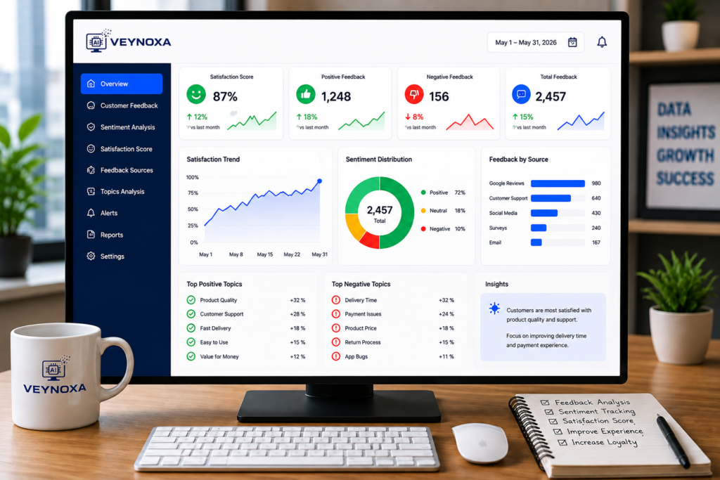 AI Profit Margin Analysis for Small Businesses AI profit margin analysis dashboard helping small businesses improve profitability and reduce operating costs.